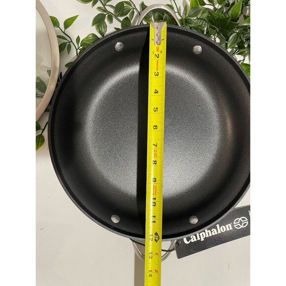 Calphalon Contemporary Hard-Anodized Aluminum Nonstick Cookware, Everyday Pan,12 - Picture 10 of 11